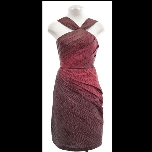 𝅺nwt MaxAndCleo taffeta cocktail dress light as a feather & ready to party! - Picture 1 of 12